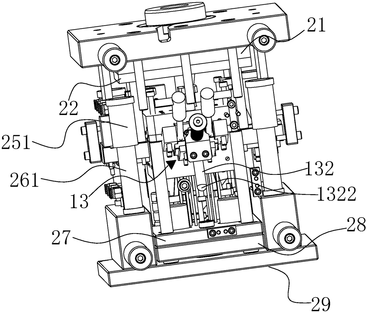 Automobile housing mould