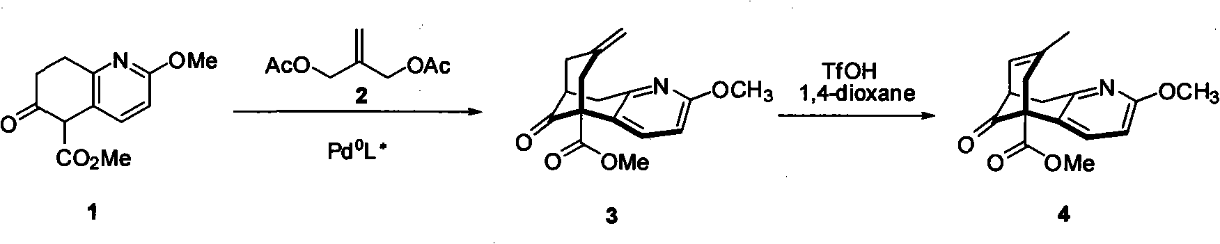 Asymmetric synthetic method of (-)-huperzine key intermediate