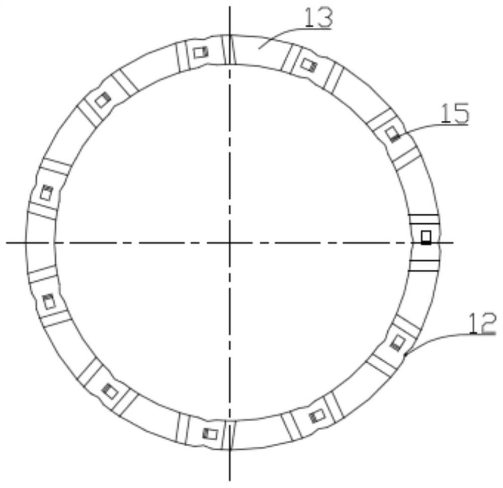 Bearing retainer and bearing provided with same