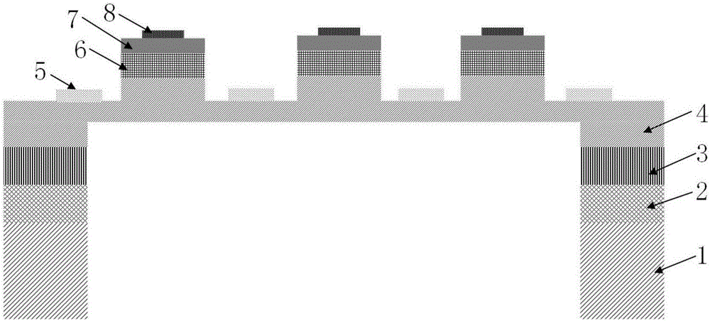 InGaN photon monolithic integration based multi-dimensional space visible light communication system