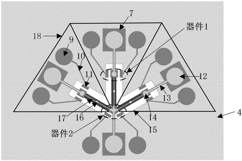 InGaN photon monolithic integration based multi-dimensional space visible light communication system