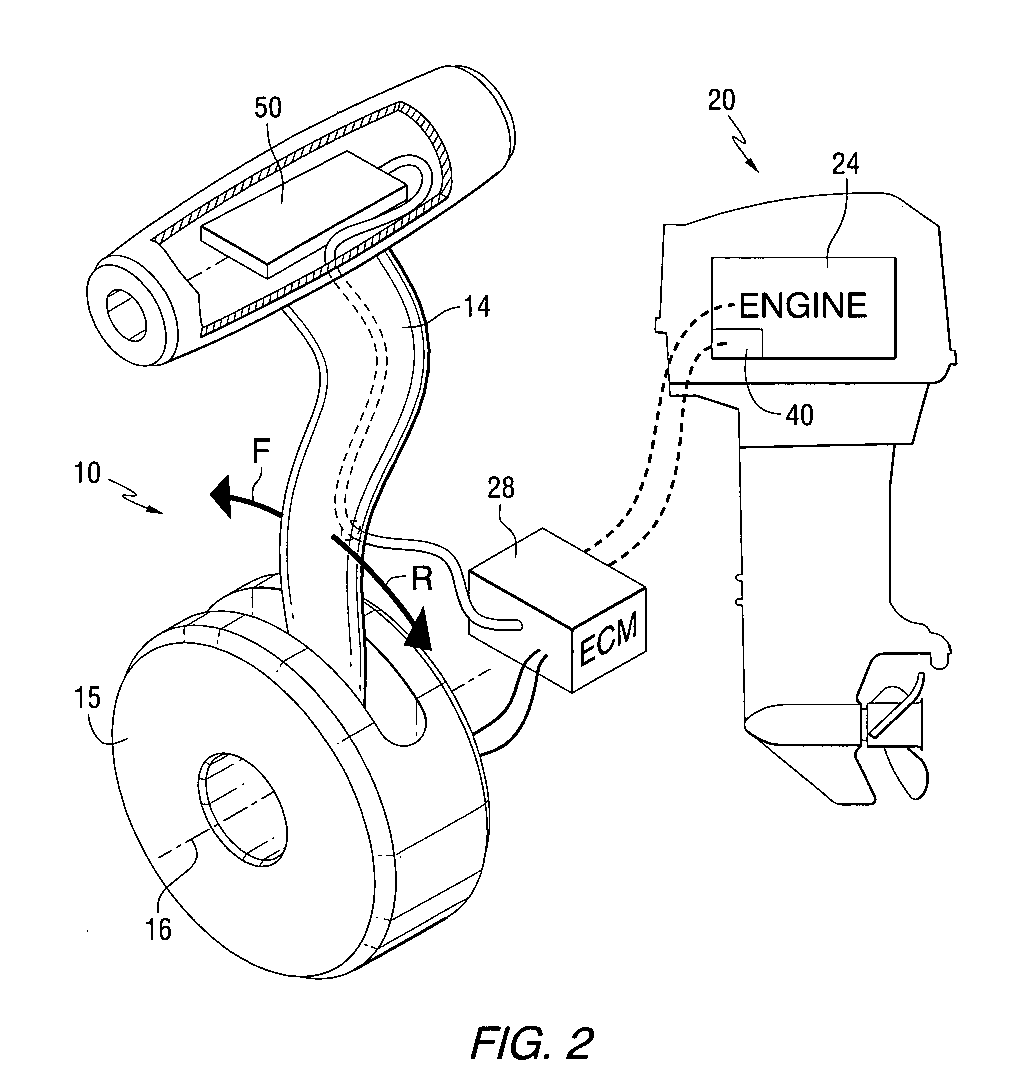 Throttle control mechanism with haptic feedback