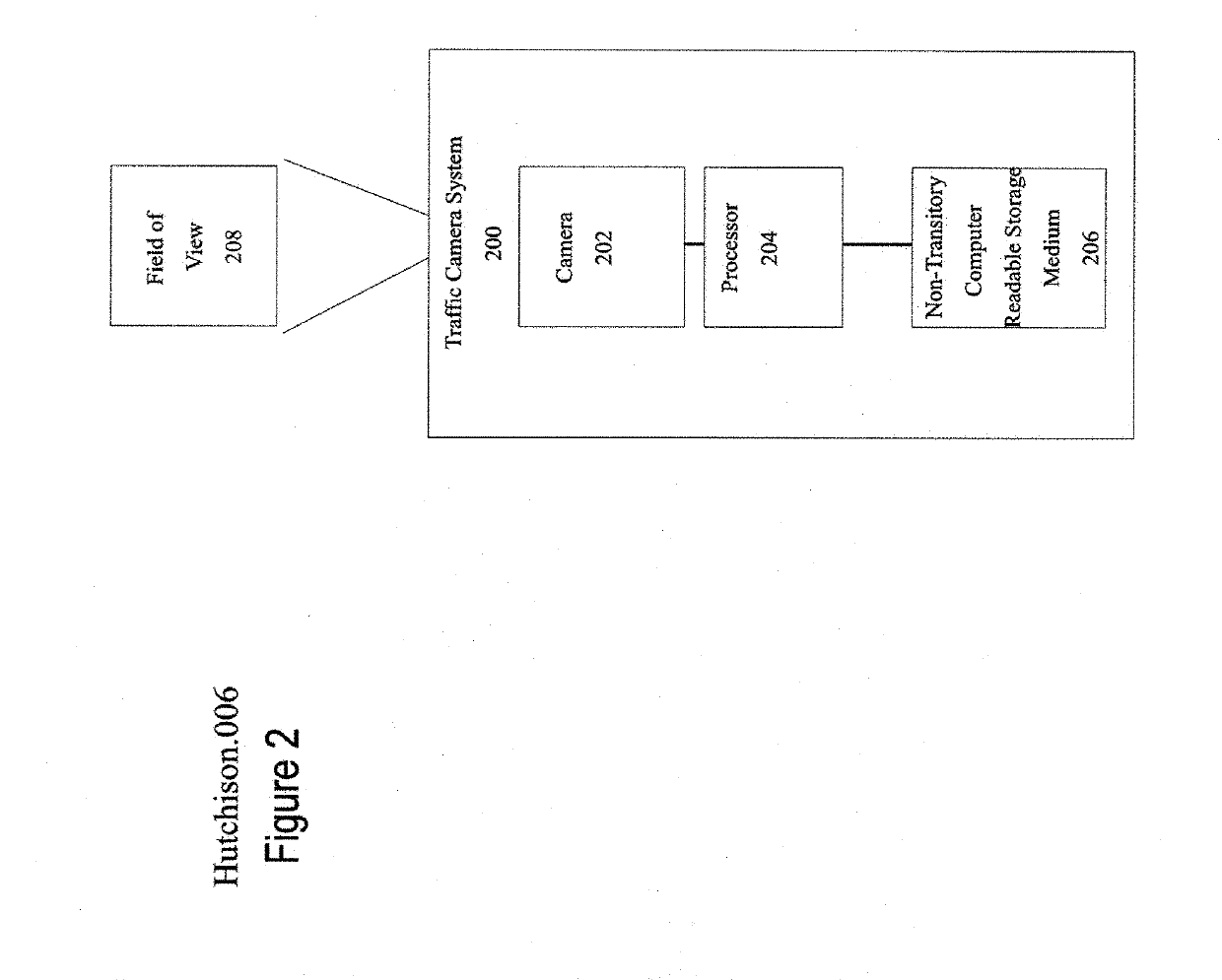 Method for increasing the accuracy of traffic cameras using optical masking technology