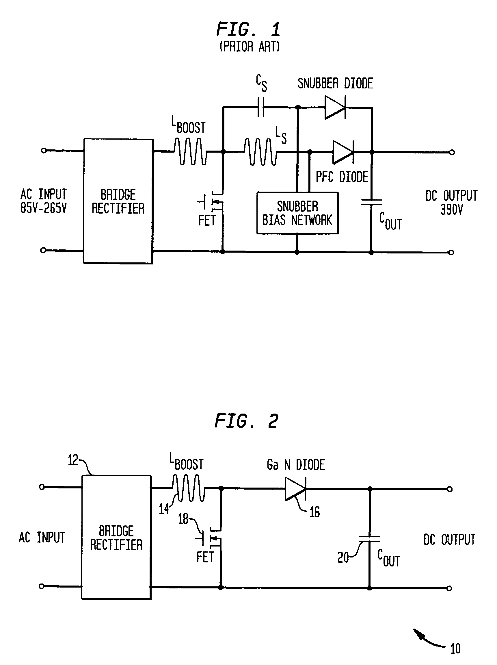 GaN semiconductor based voltage conversion device