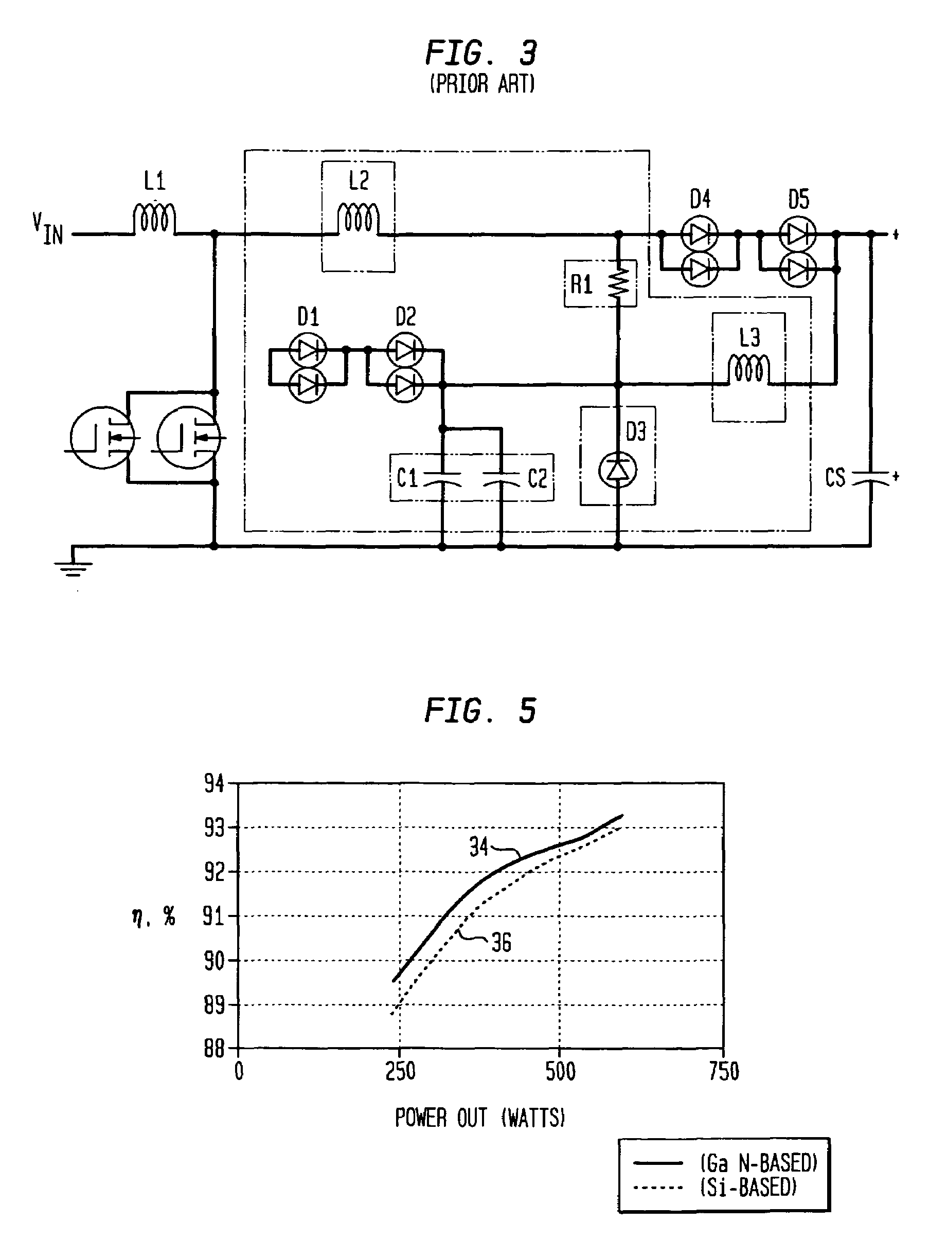 GaN semiconductor based voltage conversion device