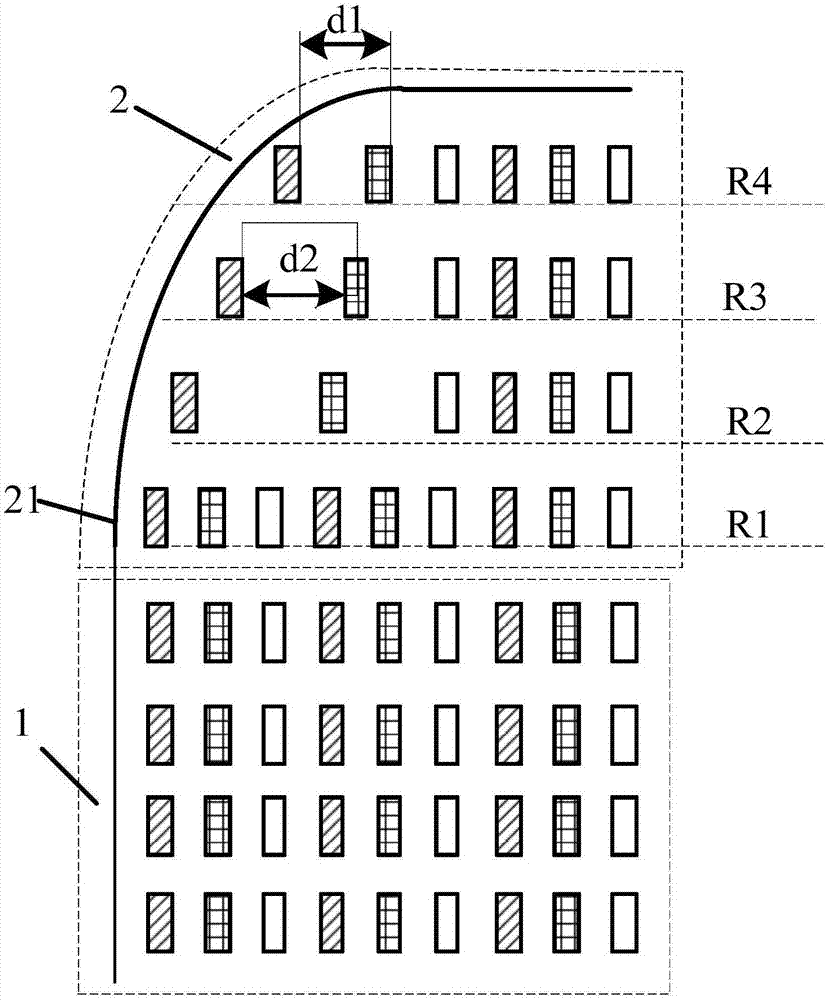 Special-shaped display panel and display device