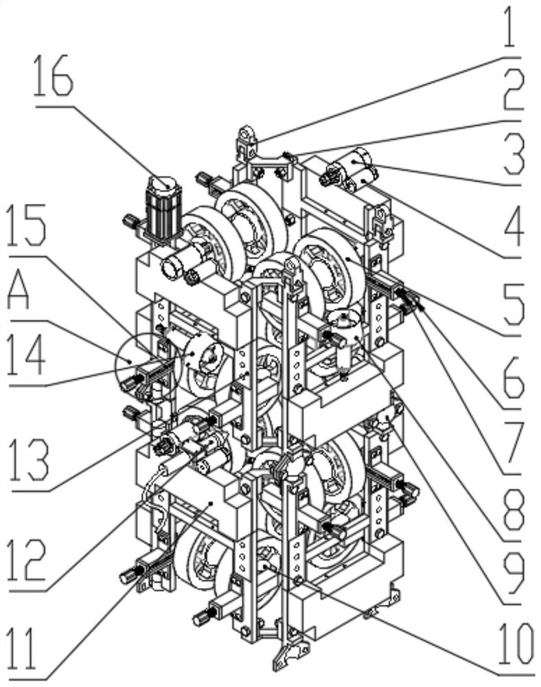 Hybrid-driven anchor chain cleaning and detecting robot and operation method thereof