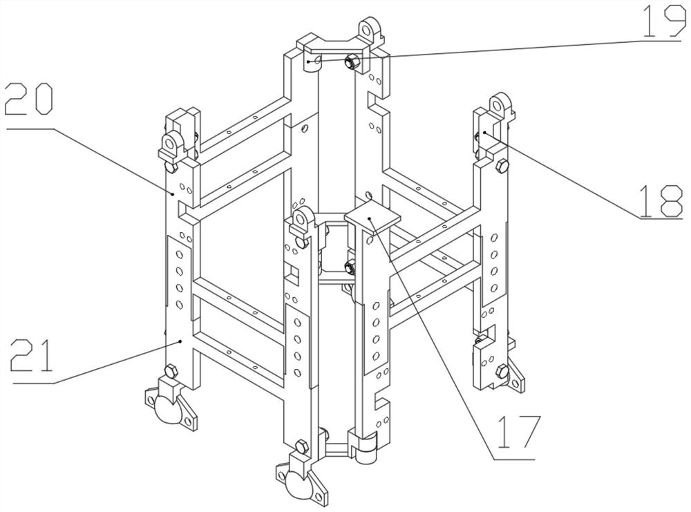 Hybrid-driven anchor chain cleaning and detecting robot and operation method thereof