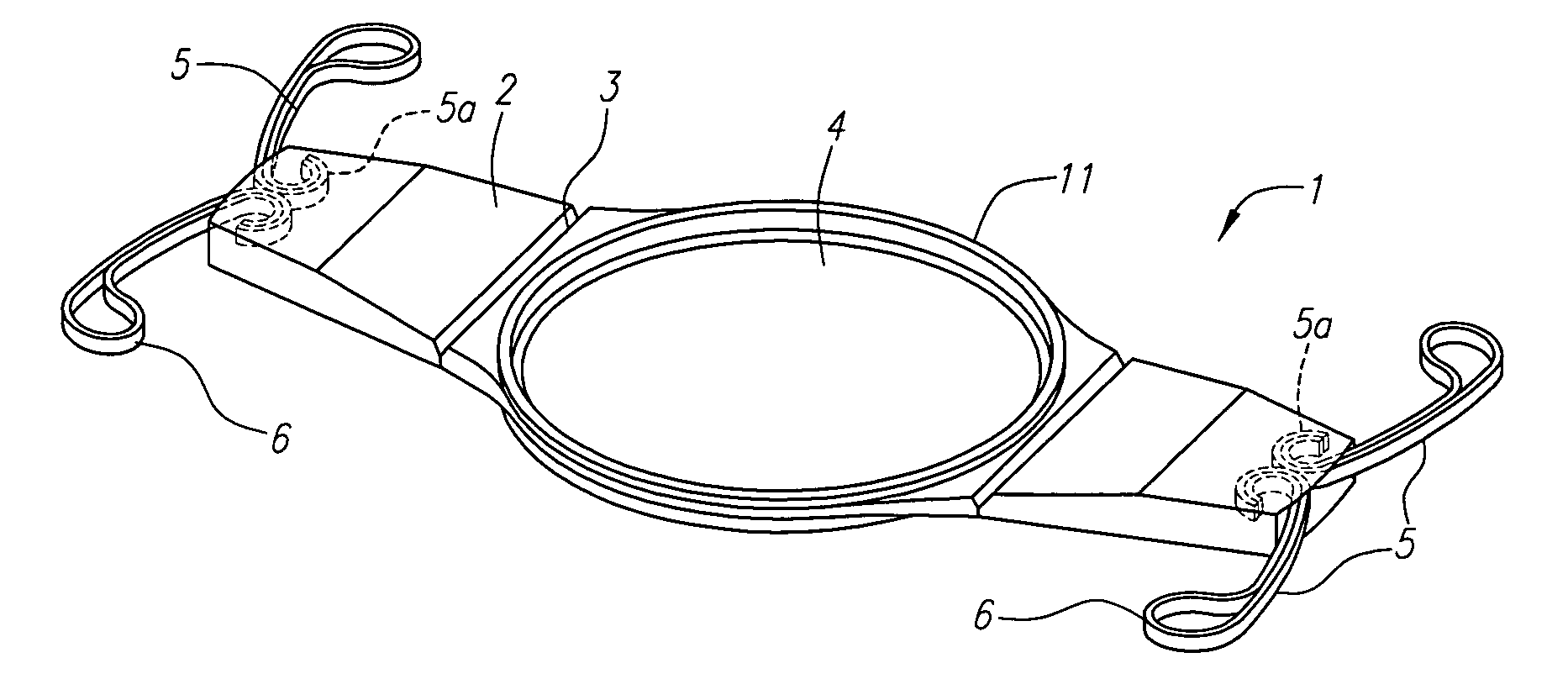 Accommodating hybrid intraocular lens