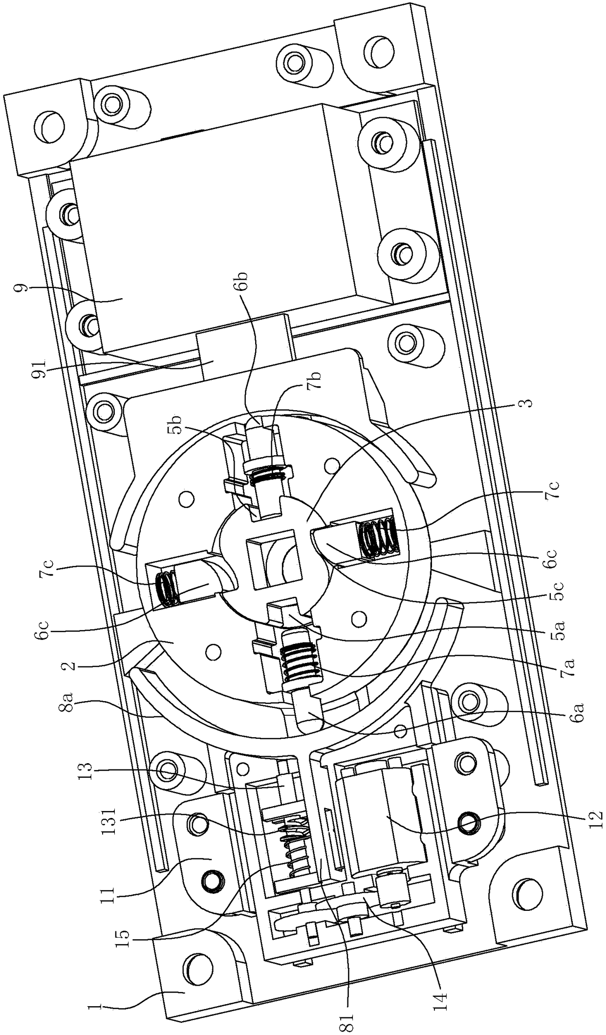 Motor clutch handle