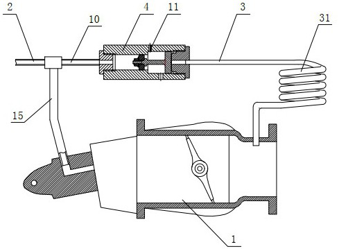 Constant-pressure exhaust brake pressure-limiting valve