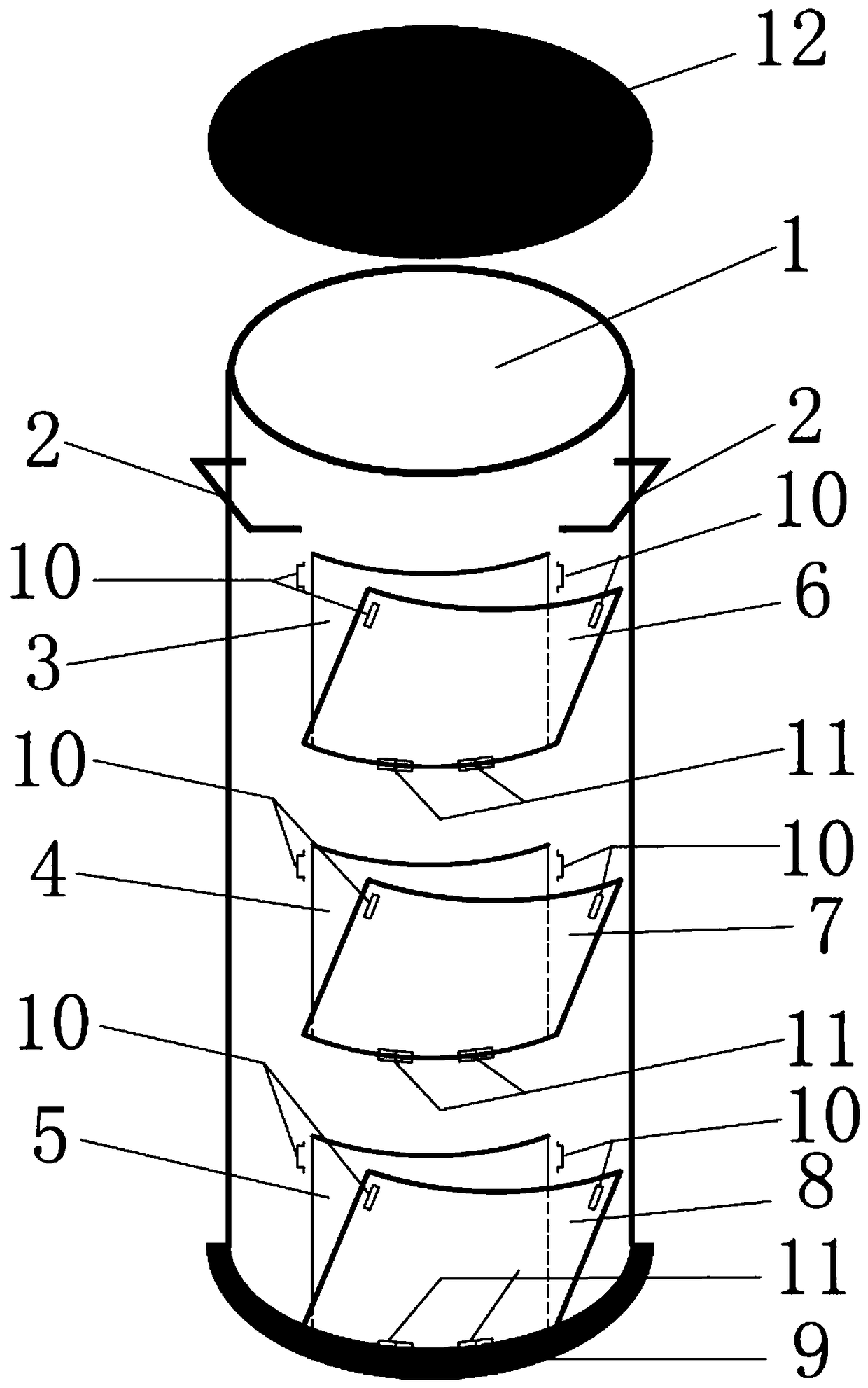 Device and method for detecting disintegration rate and stability of concrete on construction site