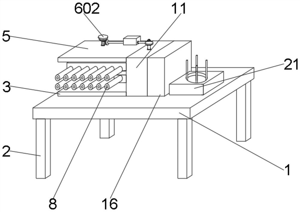 Winding device for stainless steel spring wire machining