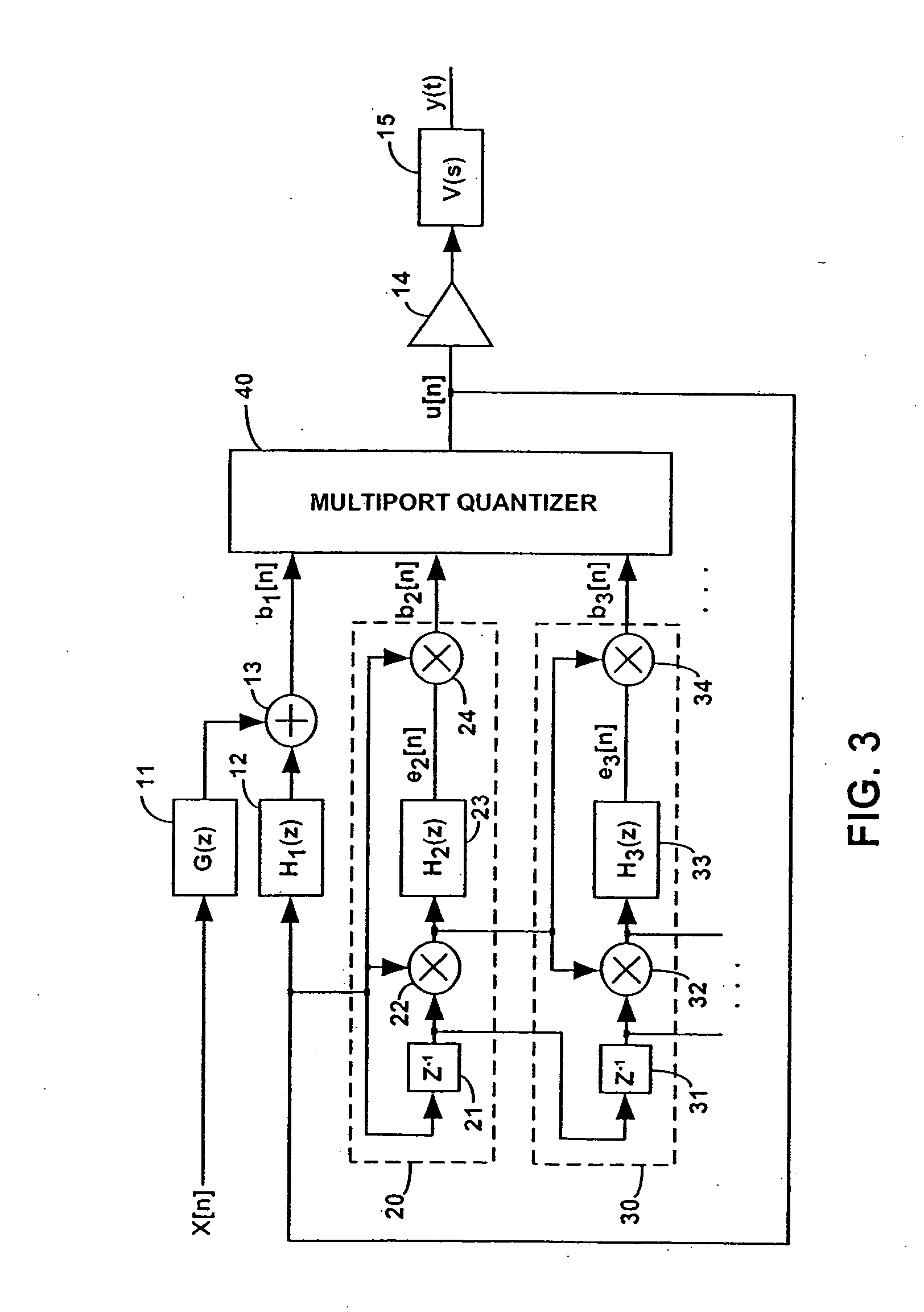 Oversampling D/A converter and method for shaping nonlinear intersymbol interference in an oversampling D/A converter