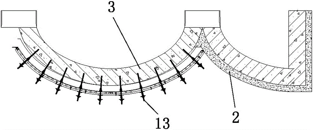 Outer decorating layer formwork for conical columns of comprehensive gym and construction method of outer decorating layer formwork