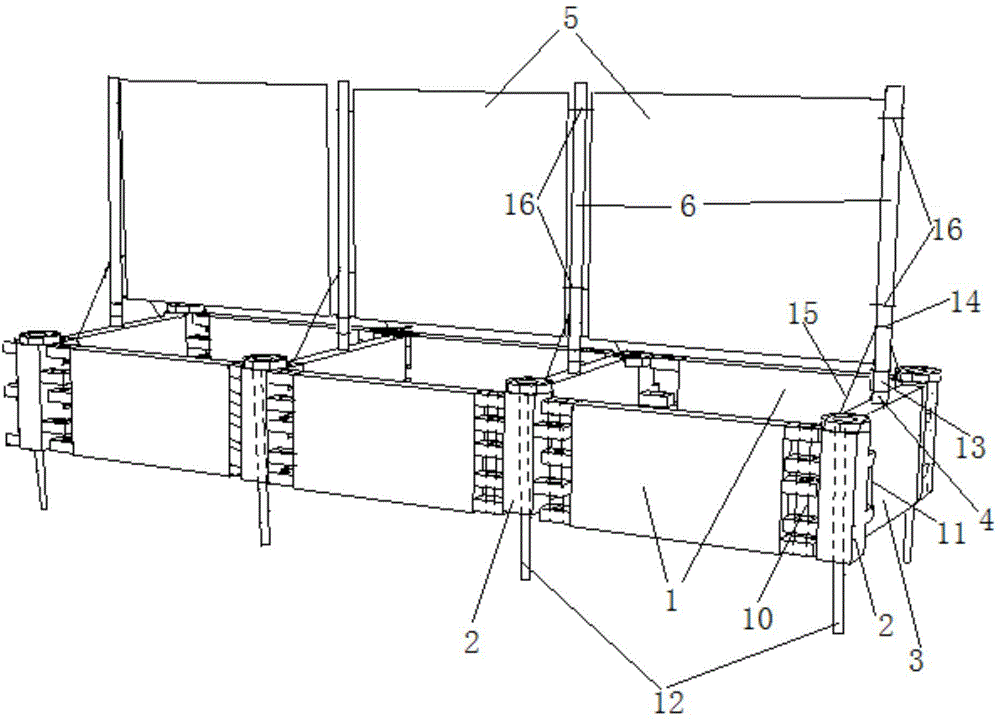 Revolving wall for on-site safety management