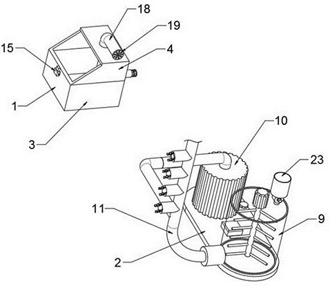 Aerosol high-efficiency immunization equipment and method