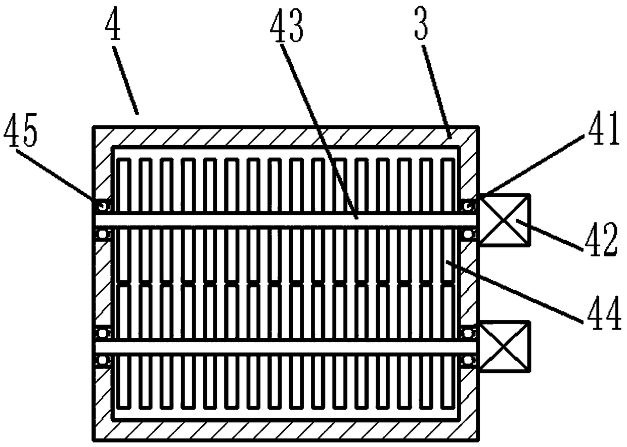 Agricultural straw crushing, screening and drying device