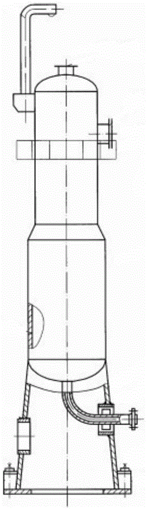 A tower body flexible bracket/group and analytical tower device fixed on the foundation