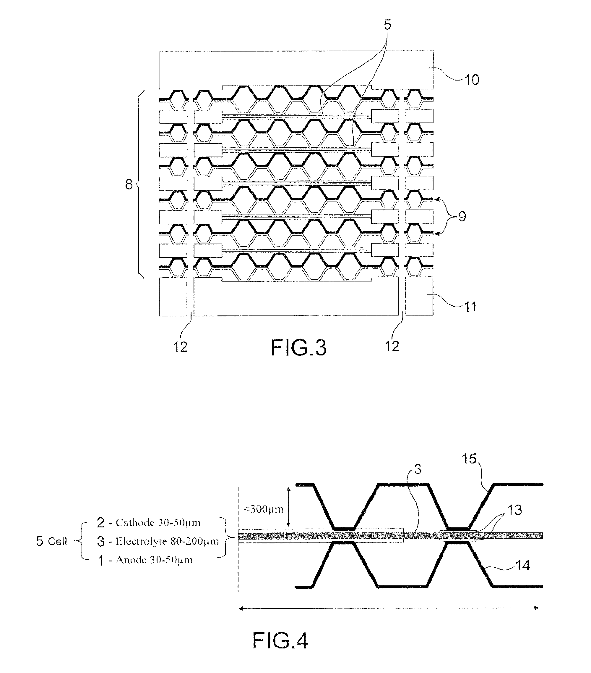 Vitroceramic glass compositions for gaskets of apparatuses operating at high temperatures and assembling method using said compositions