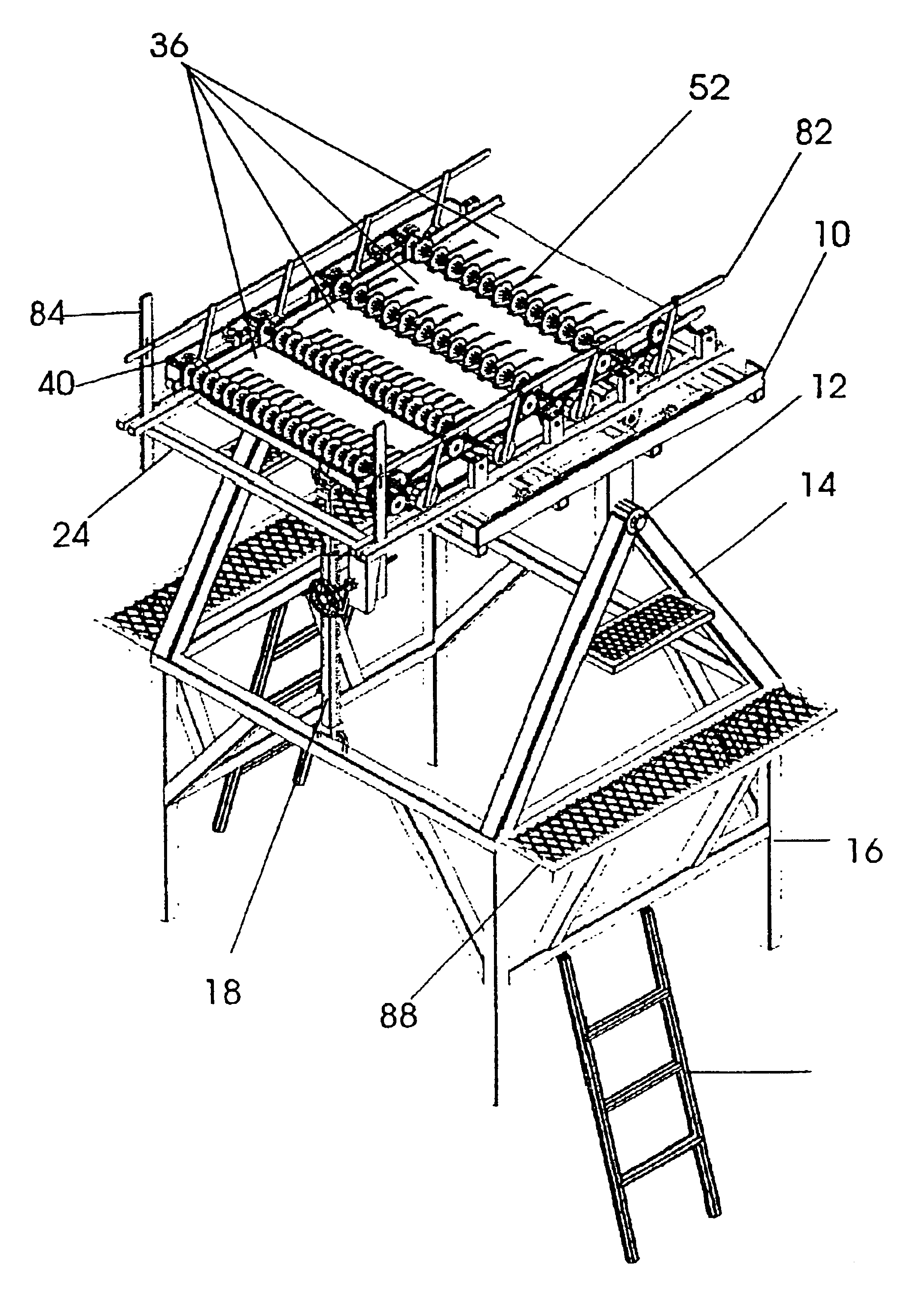 Apparatus and method for declustering cherries