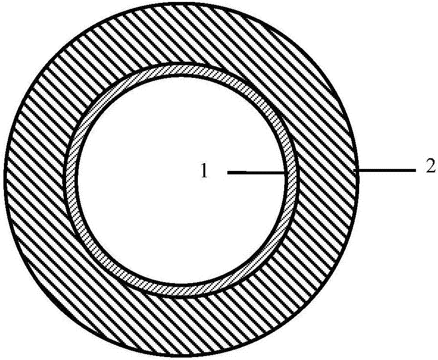 Mechanical composite pipe lined with 825 nickel base alloy and manufacturing method thereof