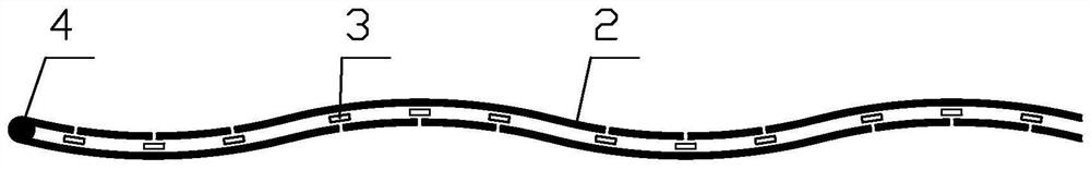 Anti-injury directional guide subdural drainage method