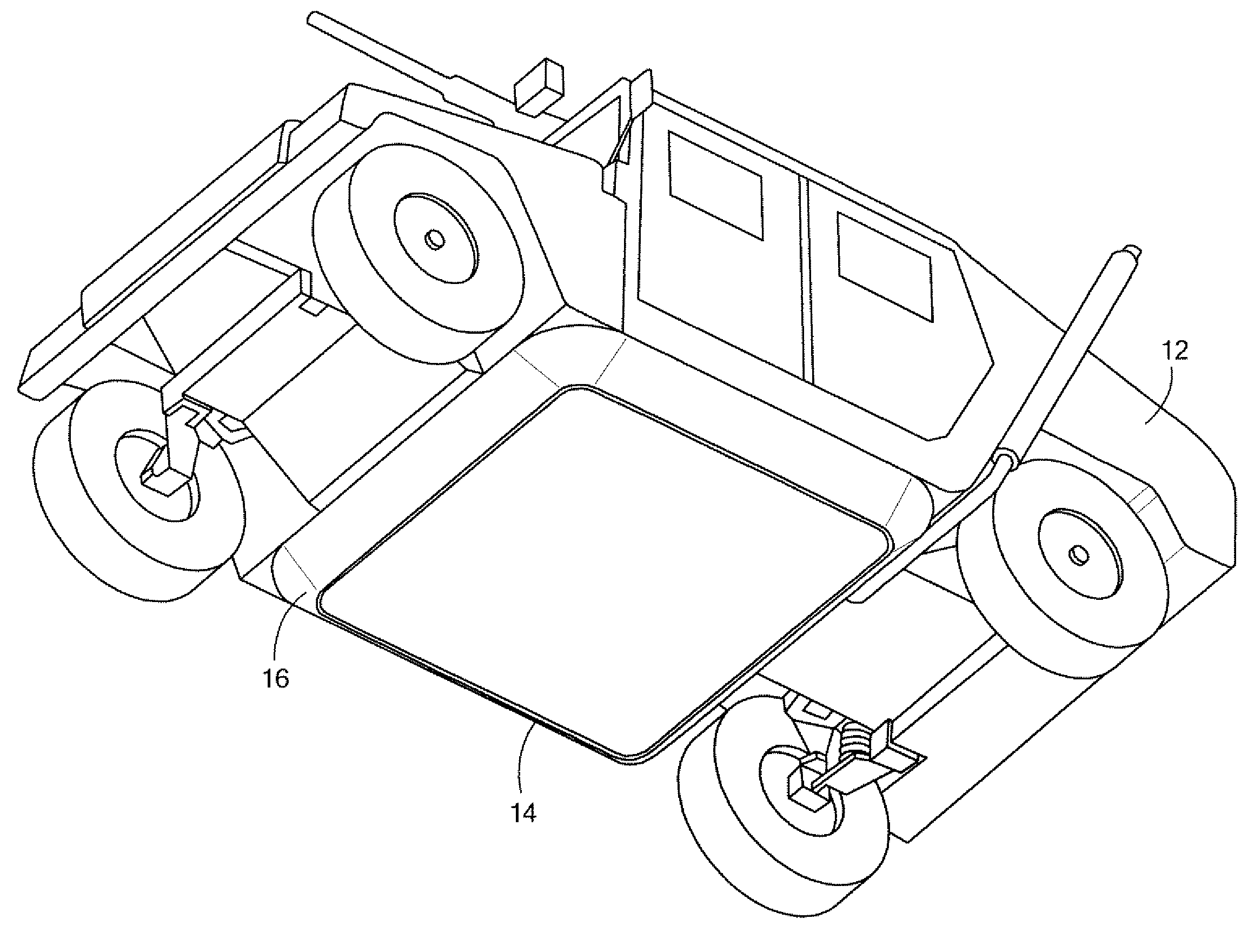 Blast/impact mitigation shield