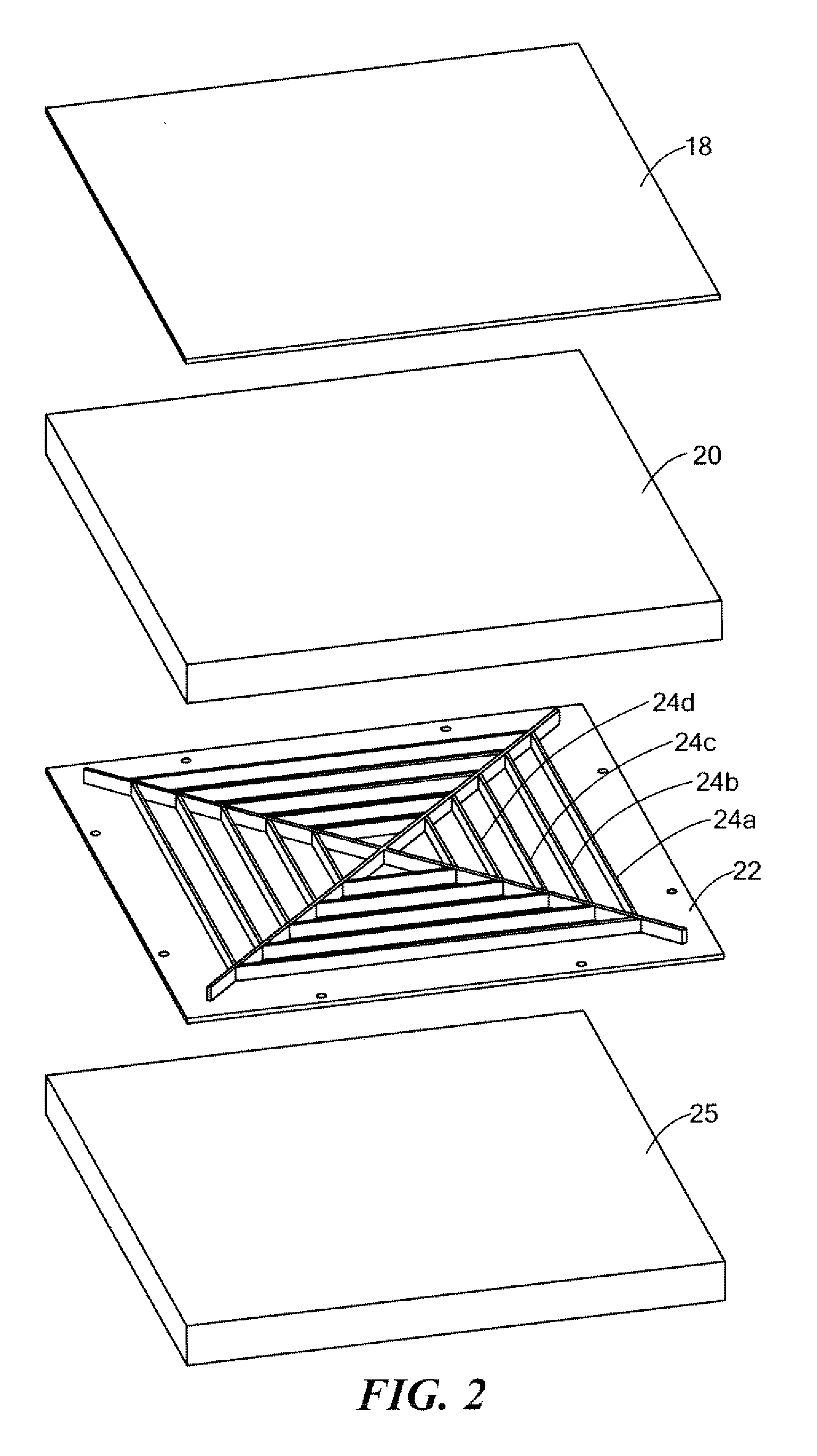 Blast/impact mitigation shield