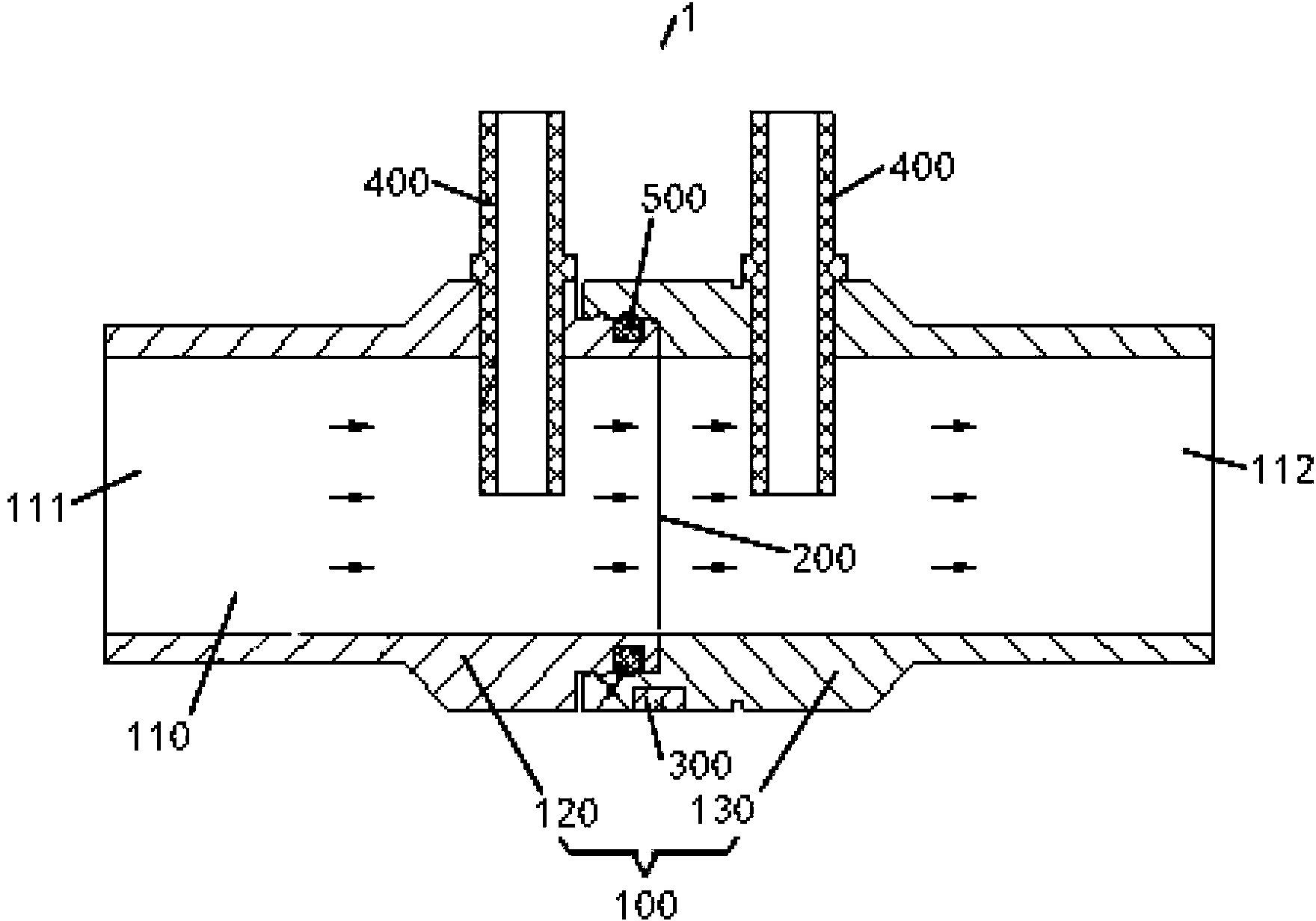 Gas flowmeter and medical device with same