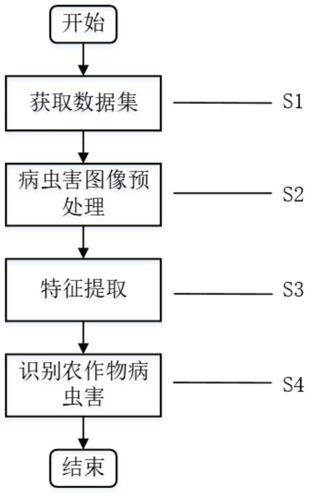 Disease and pest identification method based on attention high-order residual network