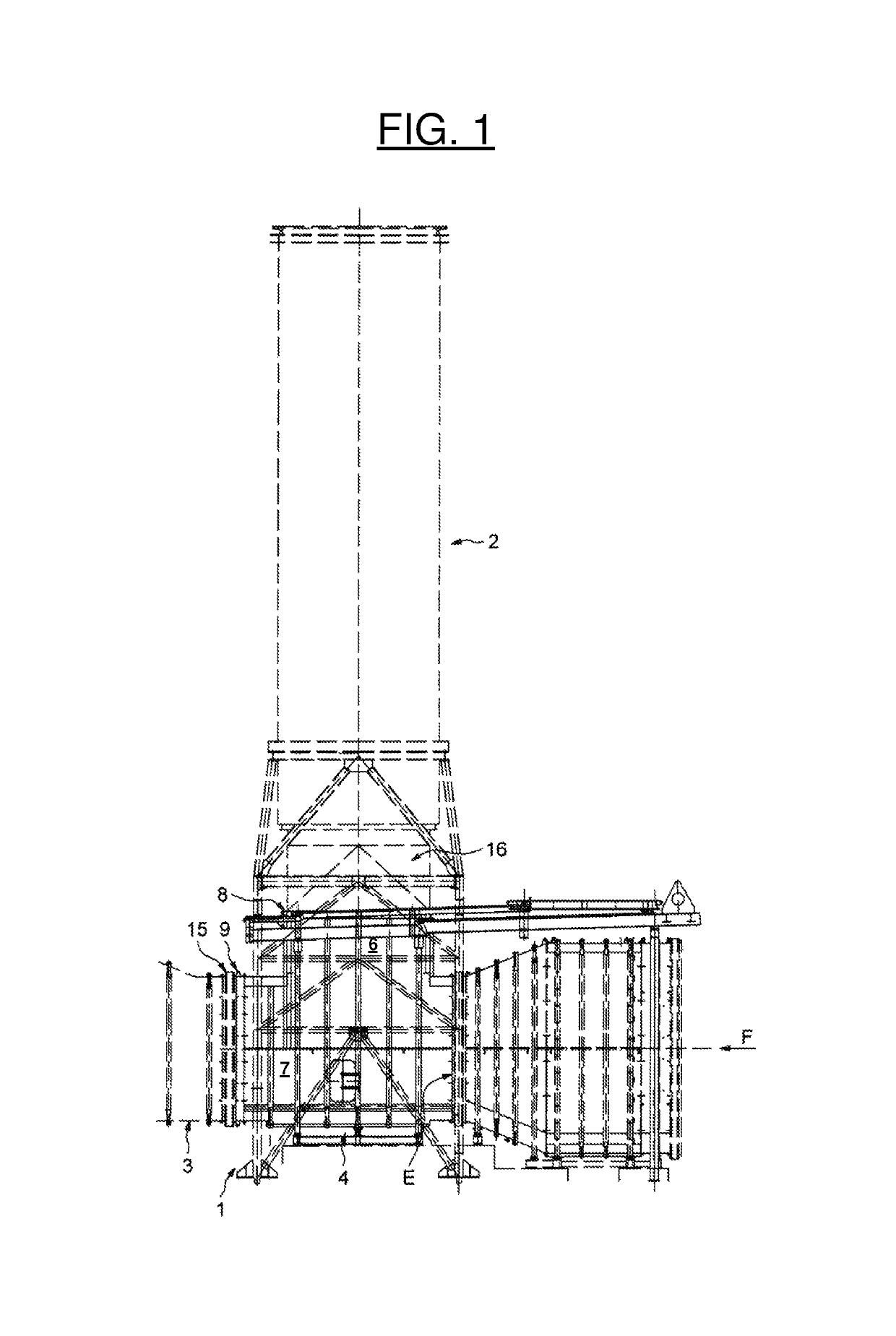 Gas turbine exhaust diverter system duct guide rails