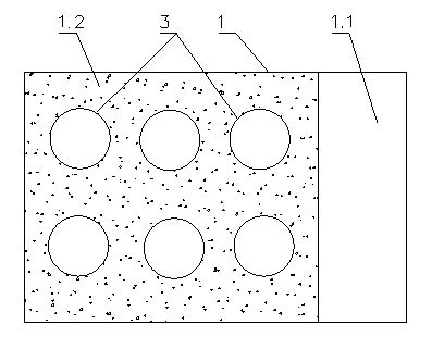 Method and device for measuring concrete or mortar volume deformation