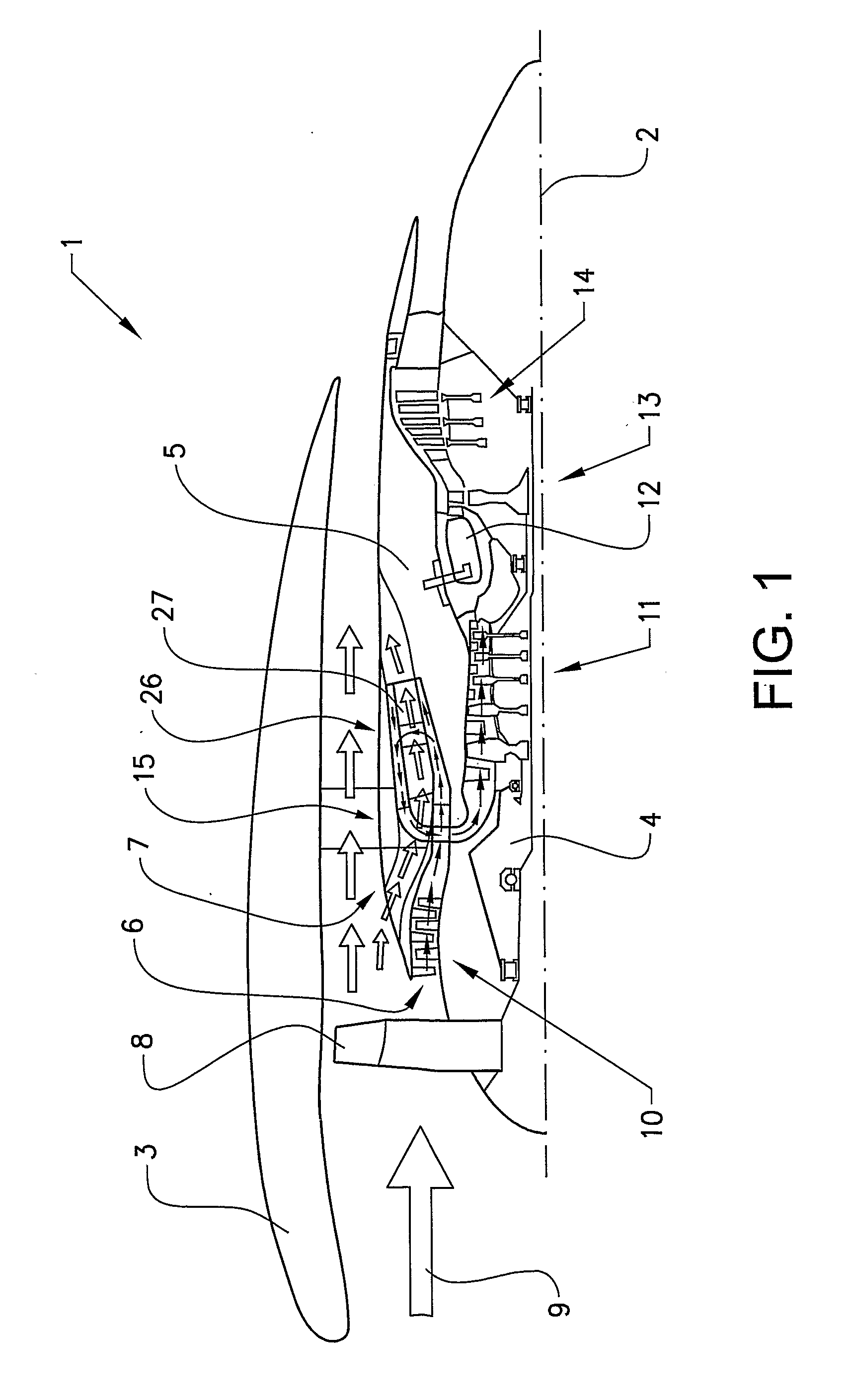 Annular gas turbine housing component and a gas turbine comprising the component