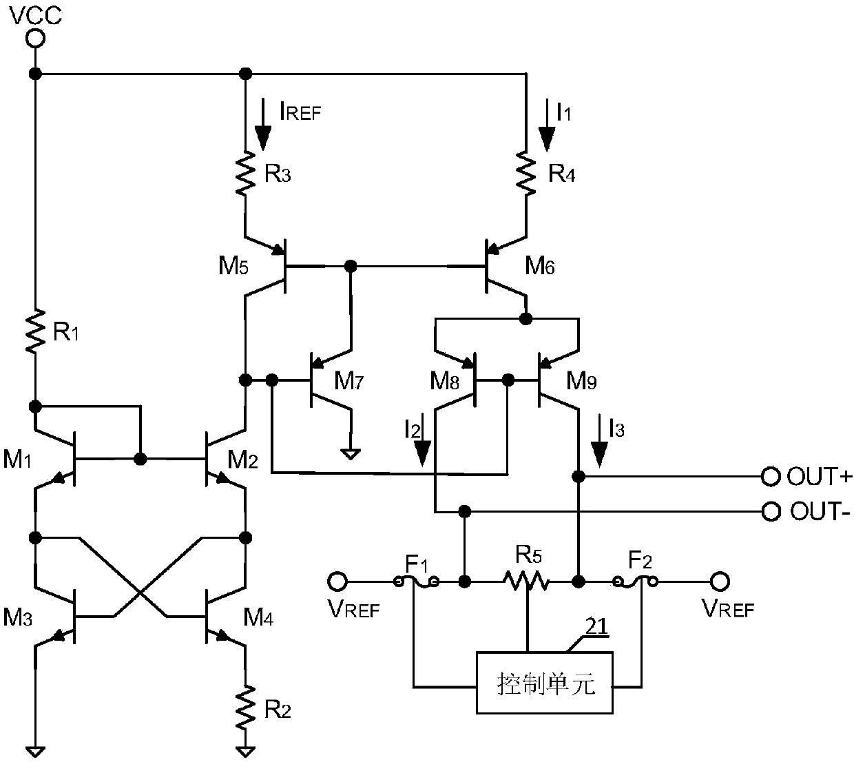 A Hall signal amplify circuit