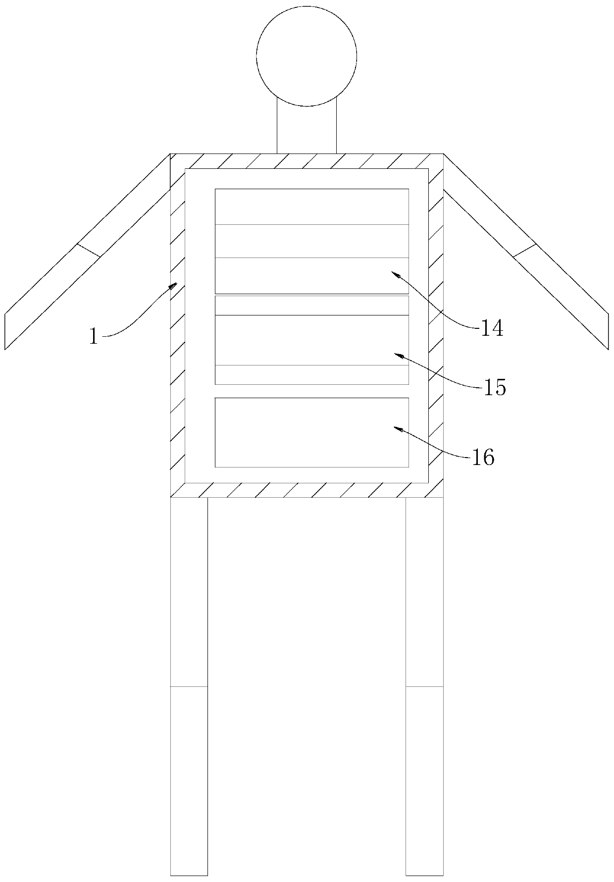 Simulation teaching aid for improved Asworth muscular tension evaluation scale medical teaching