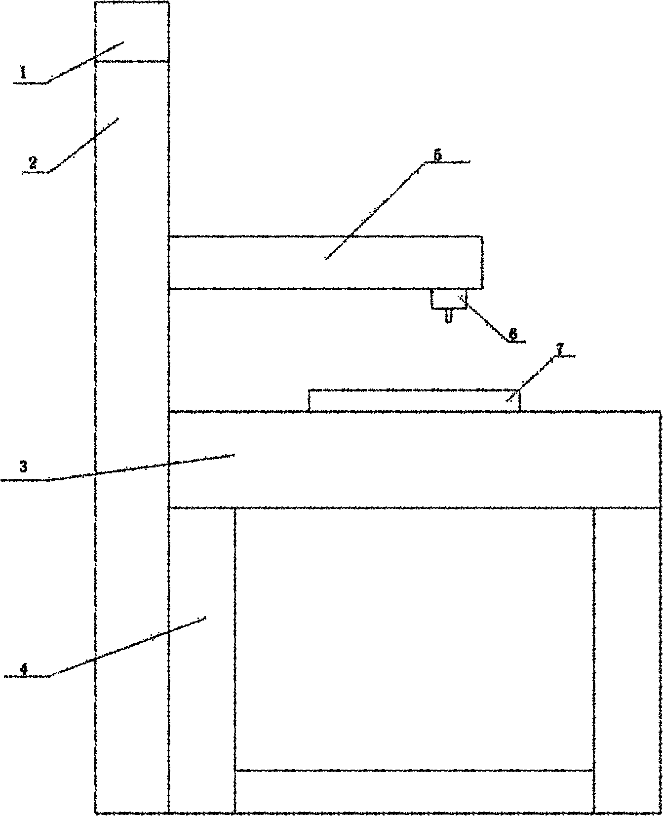 Automatic inner hole chamfering machine