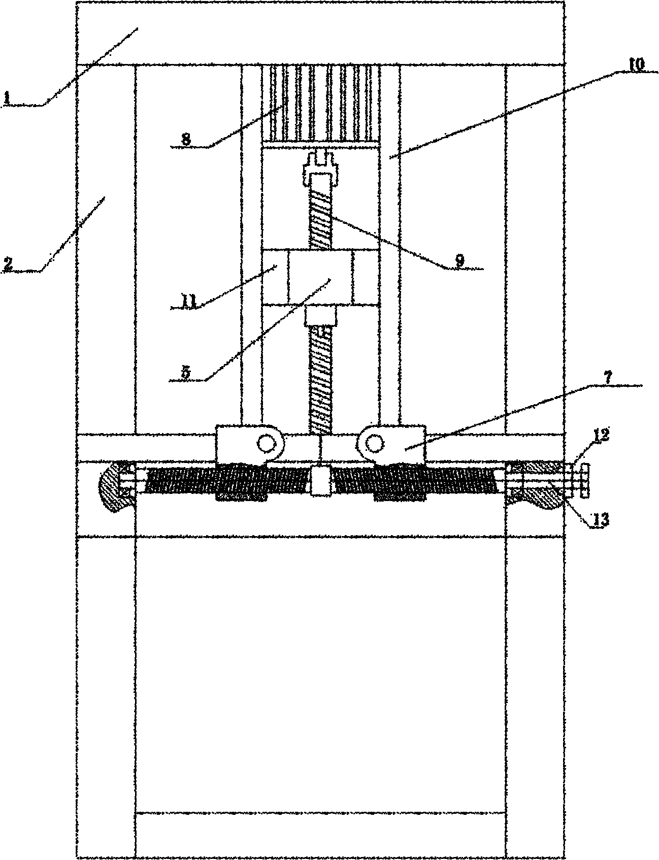 Automatic inner hole chamfering machine