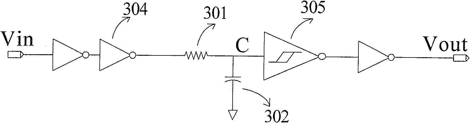 A burr judgement and elimination circuit