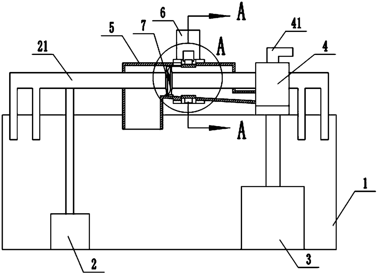 Food processing workshop deodorization device