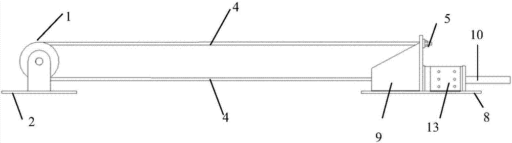 Self-resetting energy-consuming cable support