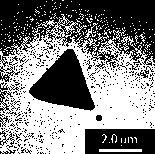 Method for preparing sheet structured Cu nano-crystalline under room temperature condition