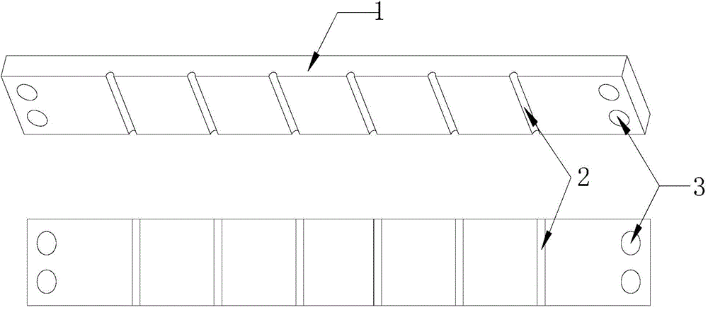 Engineering construction method and construction equipment for transparent concrete