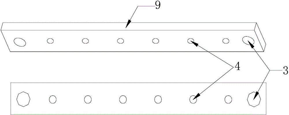 Engineering construction method and construction equipment for transparent concrete