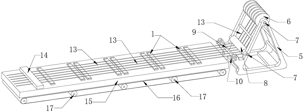 Engineering construction method and construction equipment for transparent concrete