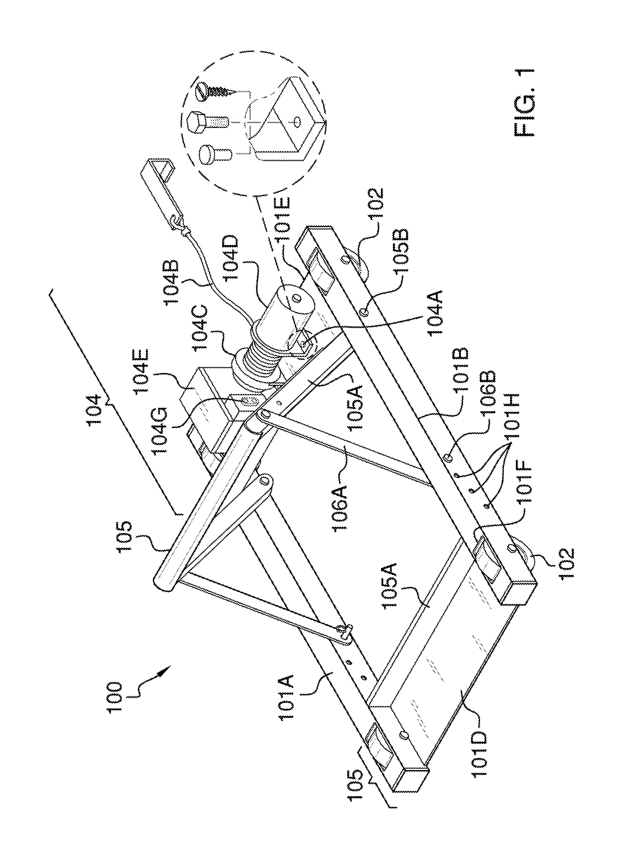 Roof jacking seat system