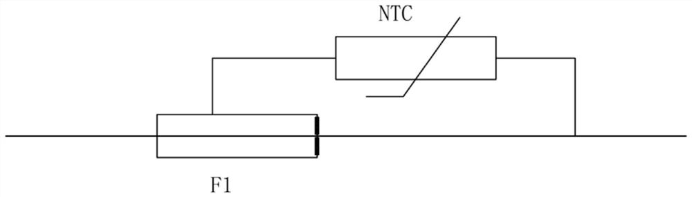 Temperature fuse assembly