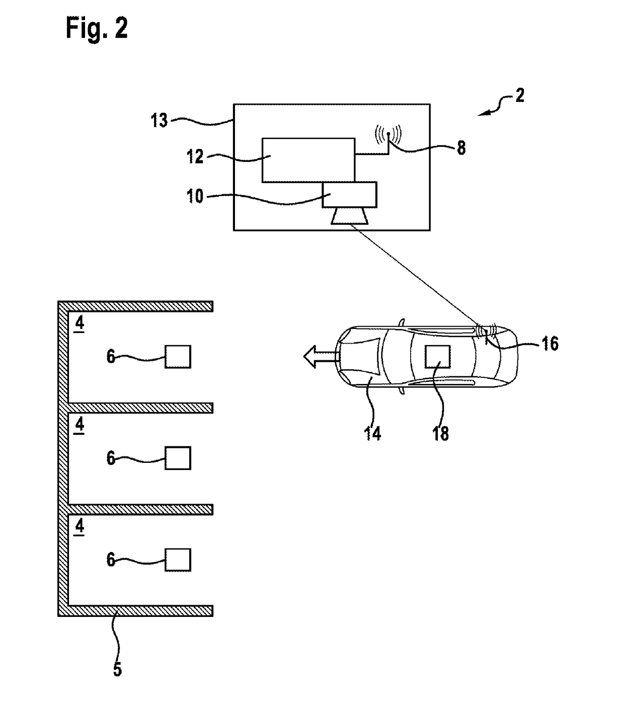 Charging/discharging station, in particular for a battery-operated vehicle