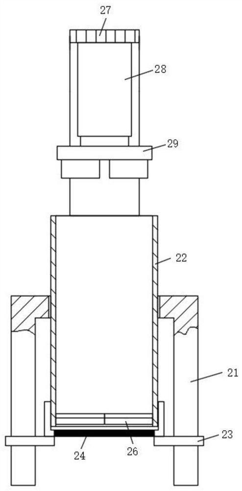 Shredding device for sweet potato vermicelli production