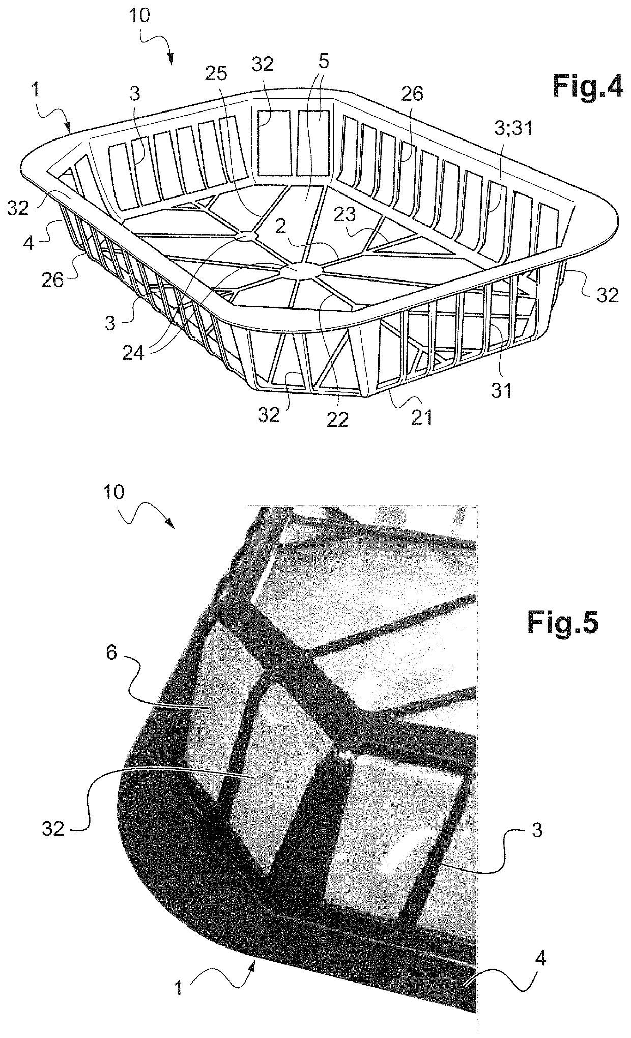 Biodegradable packaging, method for manufacturing same and uses thereof